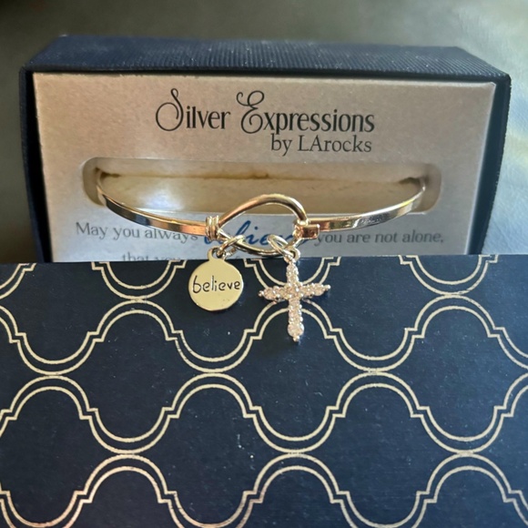Believe Bracelet by LA Rocks - New in Box - Picture 5 of 9